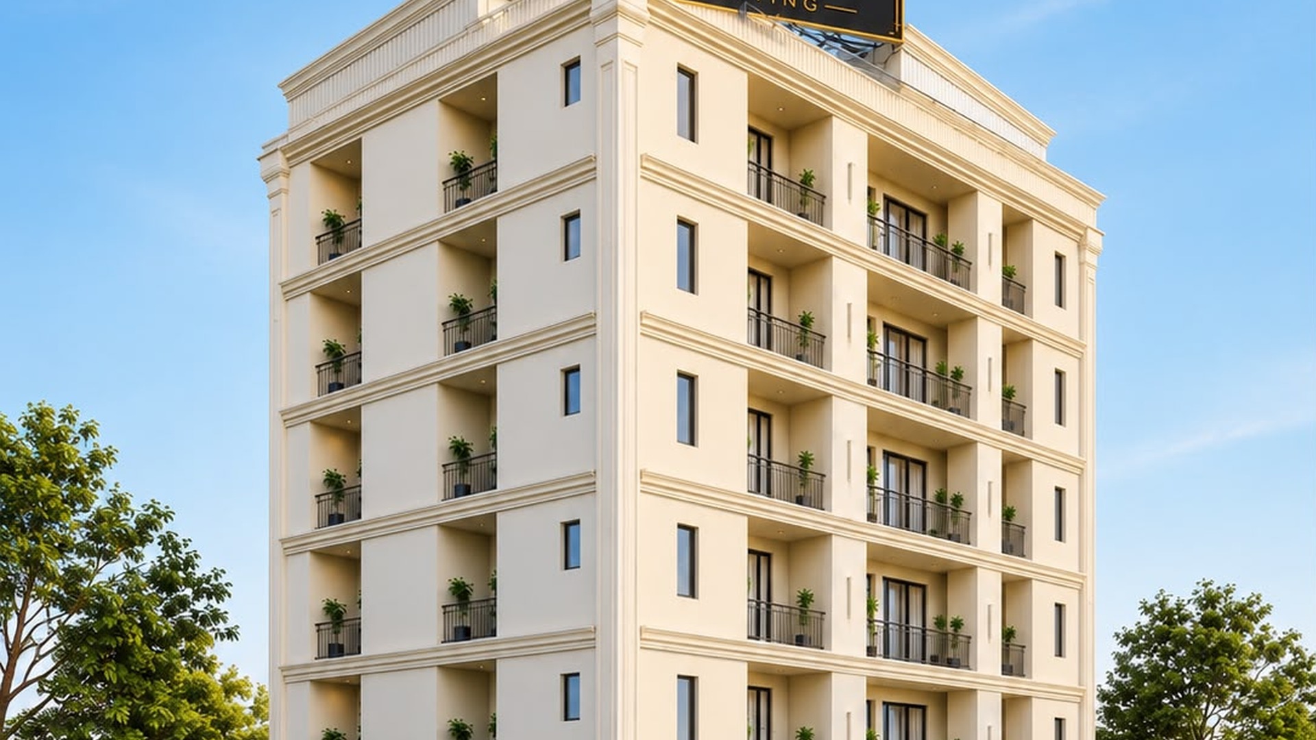 The Aurum exterior by day